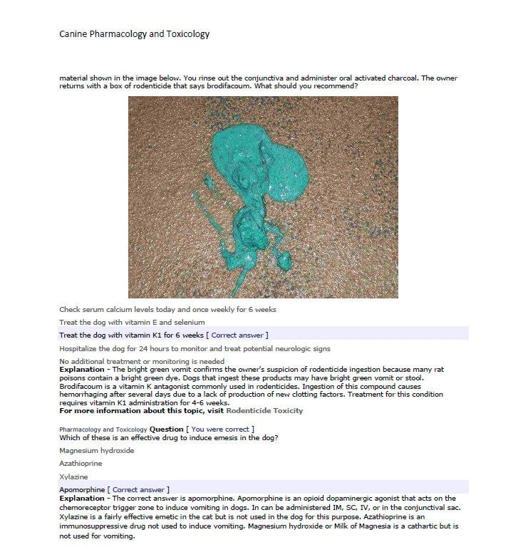 BCSE and NAVLE Past Exams with Comprehensive Answers Notes - BCSE Past Exams 1100+ Pages - Comprehensive Past bcse and Navle exams Notes