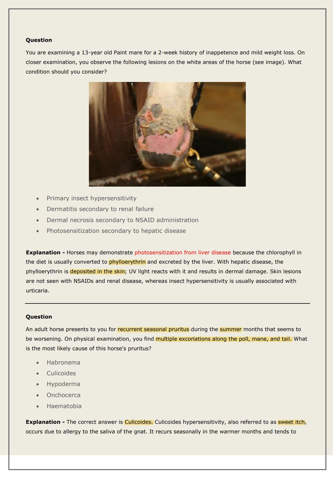 Equine NAVLE Questions Bank for NAVLE Prep - Comprehensive NAVLE Prep Guide - Navle Exam Question with Answers - 888 Pages with Equine Notes