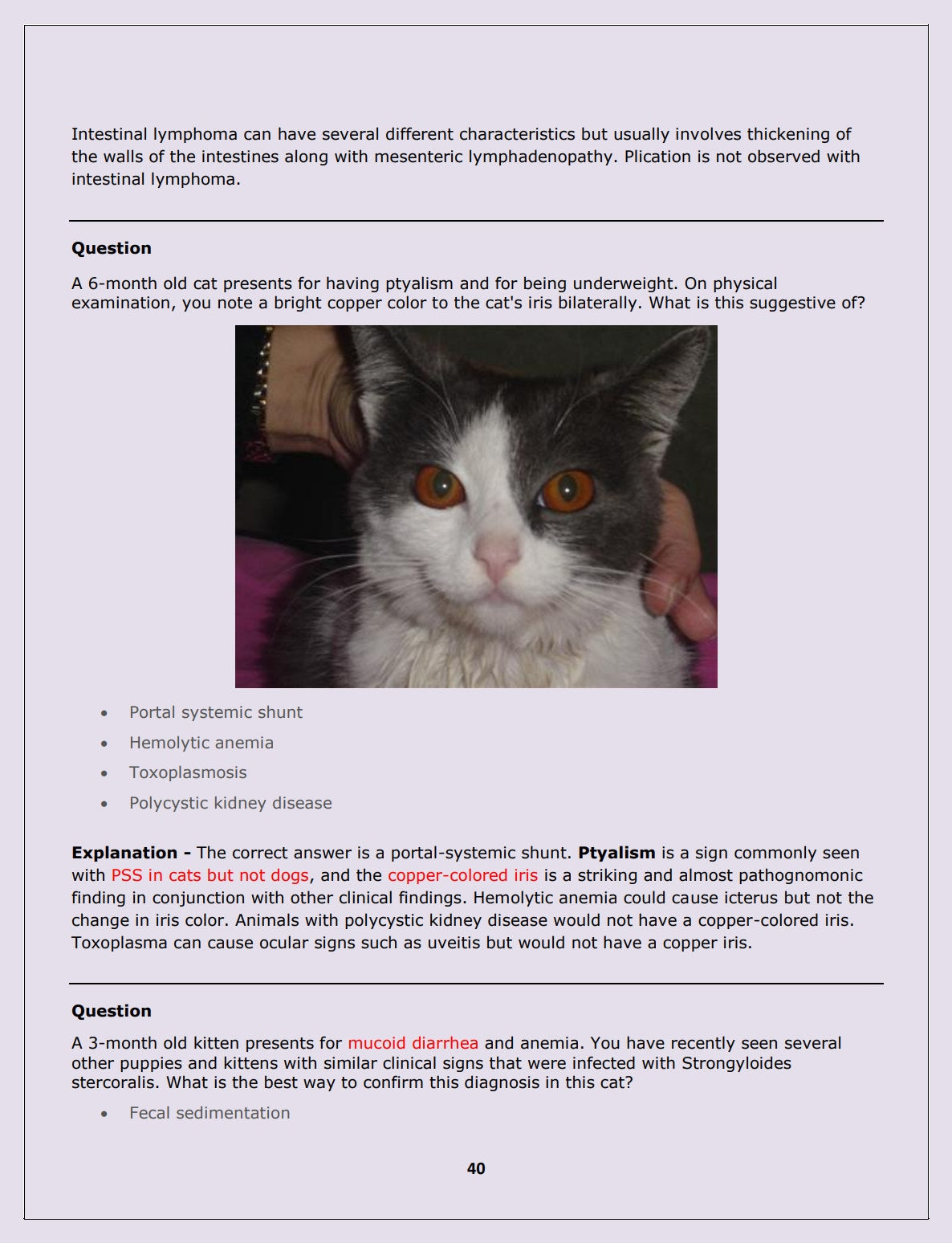 Feline NAVLE Questions Bank for NAVLE Prep - Comprehensive NAVLE Prep Guide - Navle Exam Question with Answers - 1158 Pages