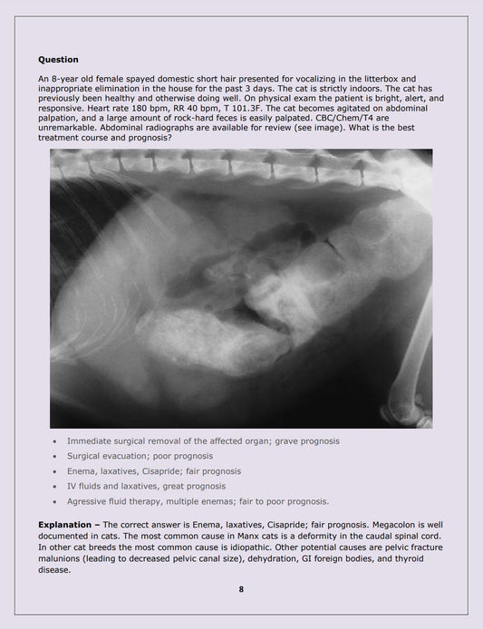 Feline NAVLE Questions Bank for NAVLE Prep - Comprehensive NAVLE Prep Guide - Navle Exam Question with Answers - 1158 Pages