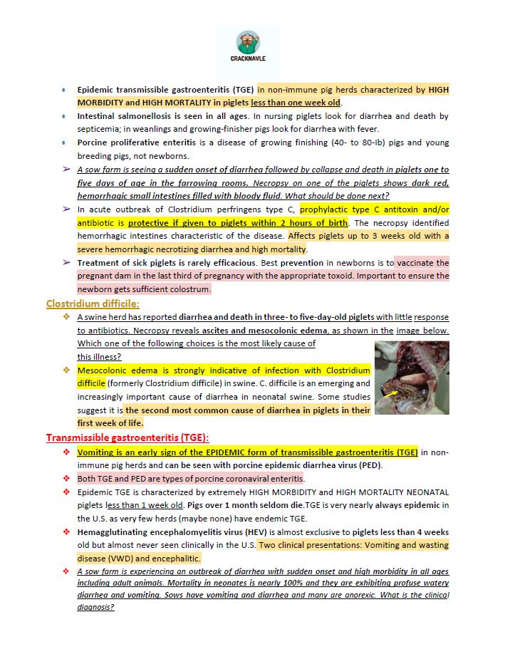 ICVA Based Topics - Porcine - Comprehensive and Concise ICVA based Topics for NAVLE Prep for PORCINE