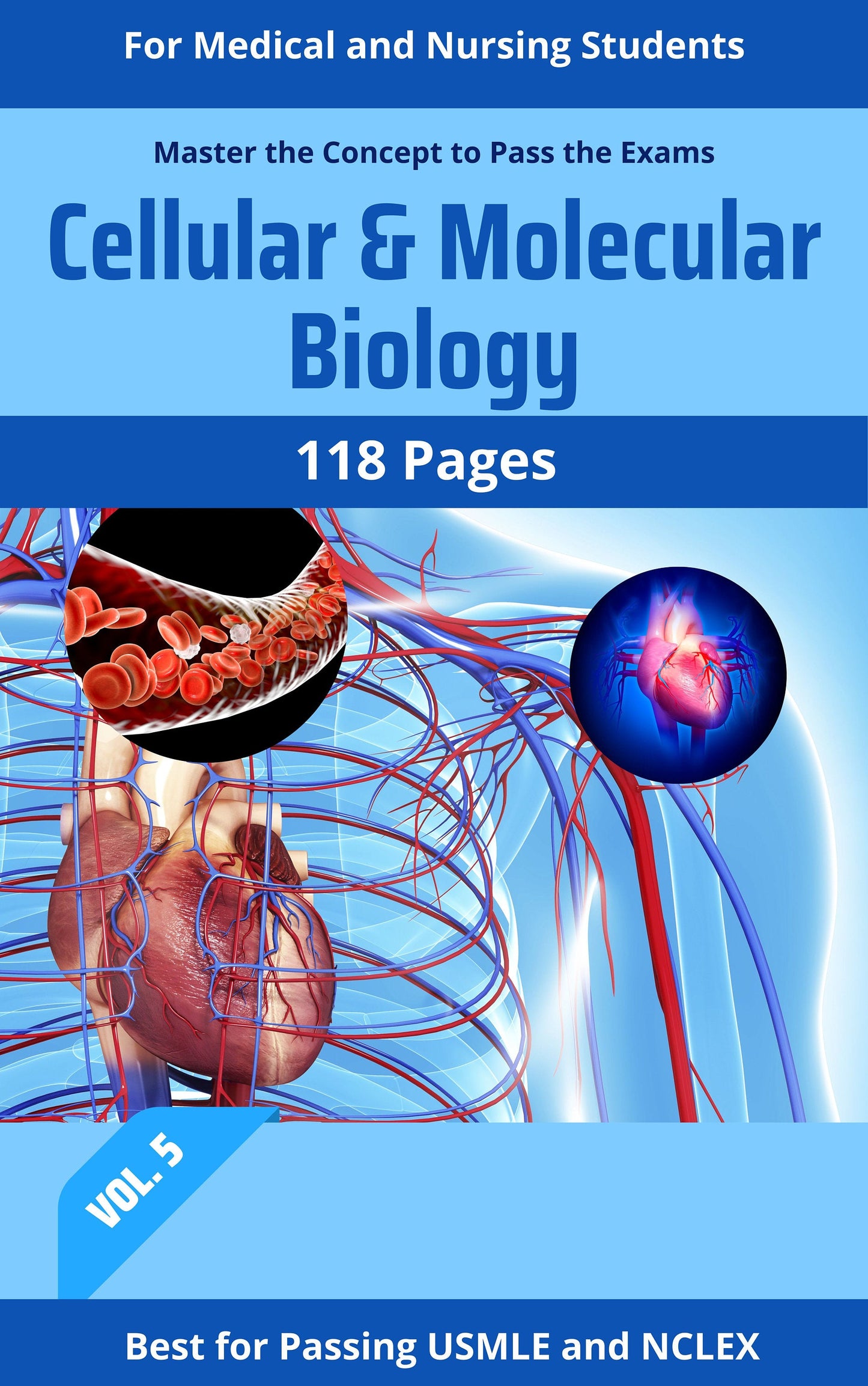 Comprehensive Cellular & Molecular Biology Study Notes PDF - Ideal for NCLEX, USMLE Exam Prep - Best for Medical, Nursing and Bio Students