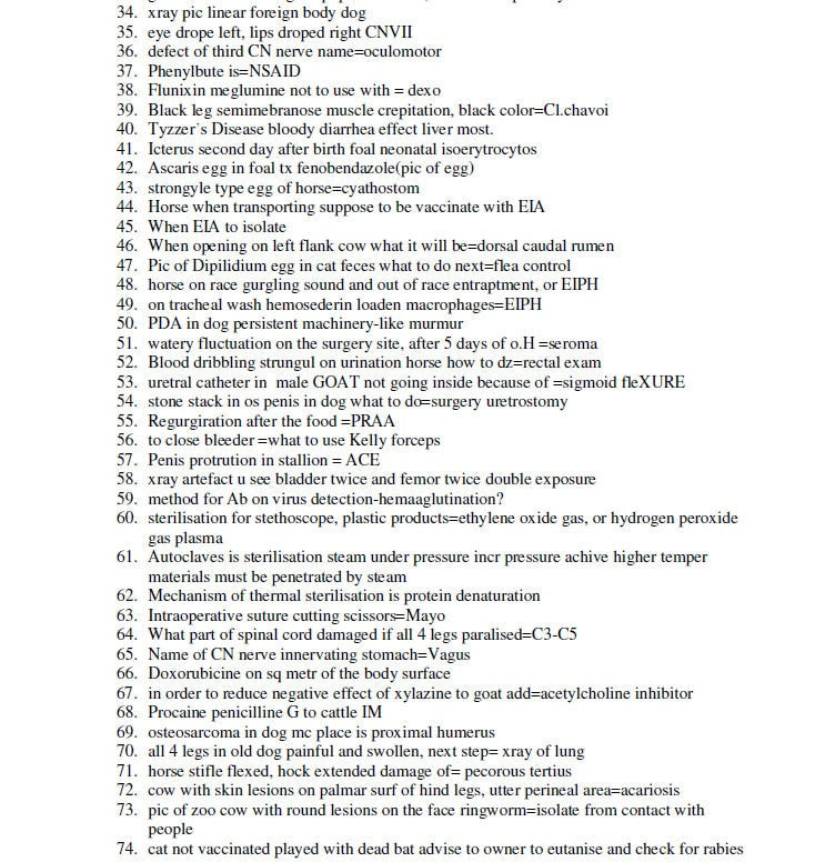 BCSE And NAVLE Past Exams With Comprehensive Answers Notes - BCSE Past ...